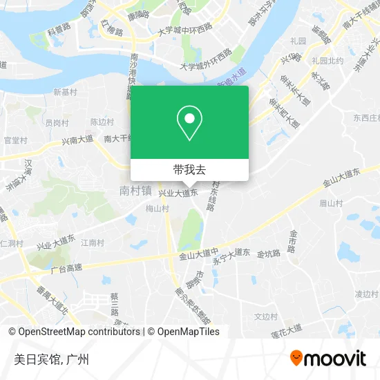 美日宾馆地图