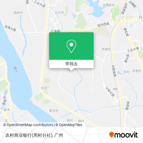 农村商业银行(周村分社)地图