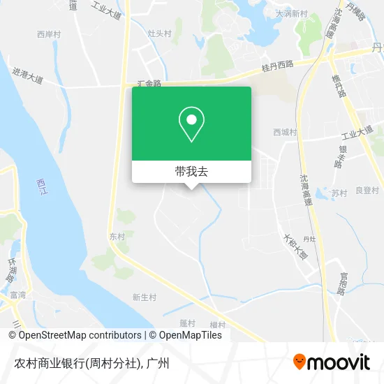 农村商业银行(周村分社)地图