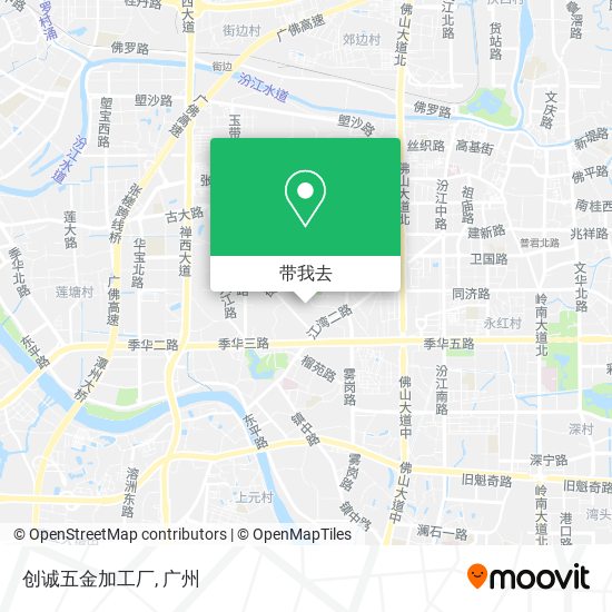 创诚五金加工厂地图