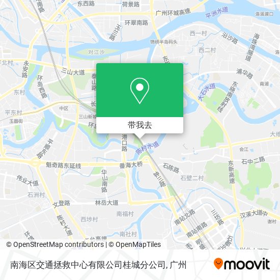 南海区交通拯救中心有限公司桂城分公司地图
