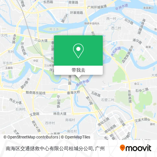 南海区交通拯救中心有限公司桂城分公司地图