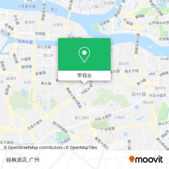 丽枫酒店地图