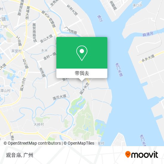 观音庙地图