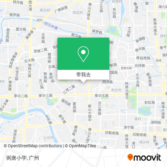 弼唐小学地图