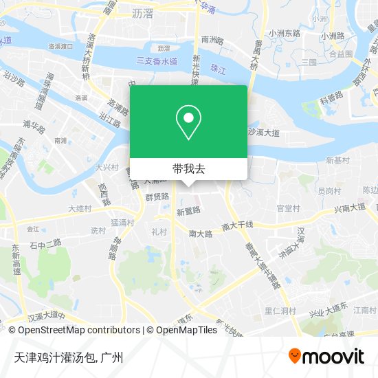 天津鸡汁灌汤包地图