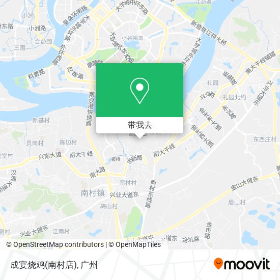 成宴烧鸡(南村店)地图