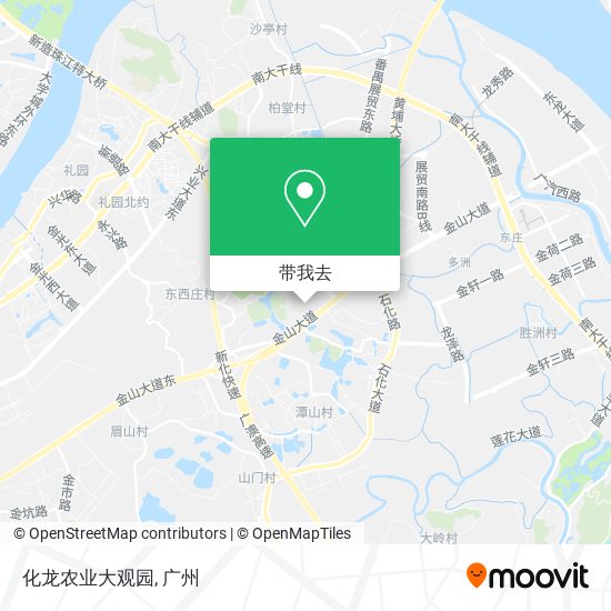 化龙农业大观园地图