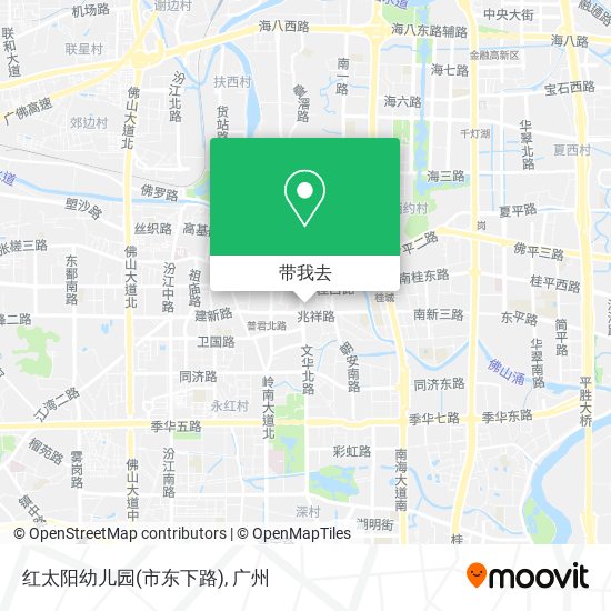 红太阳幼儿园(市东下路)地图