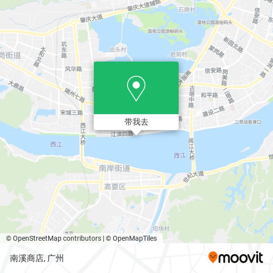 南溪商店地图