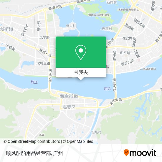 顺风船舶用品经营部地图