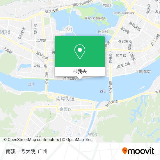 南溪一号大院地图