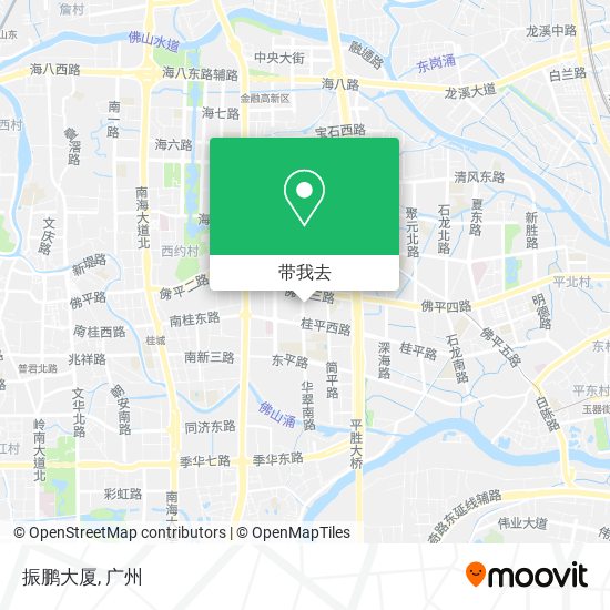 振鹏大厦地图