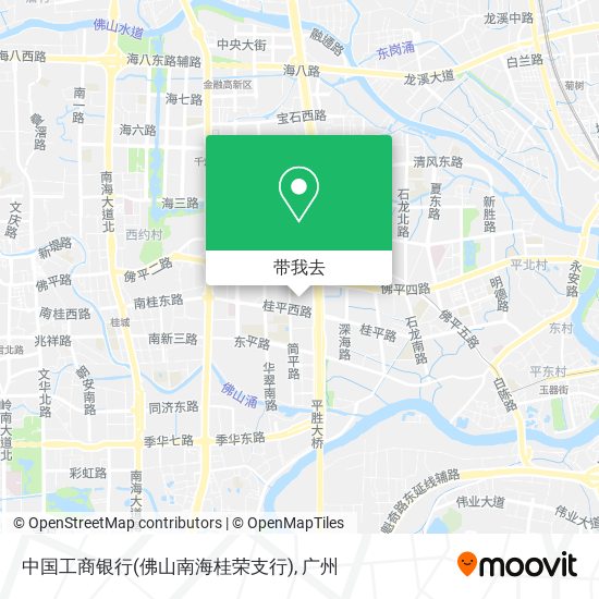 中国工商银行(佛山南海桂荣支行)地图