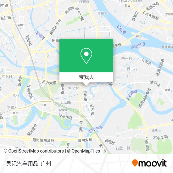 民记汽车用品地图