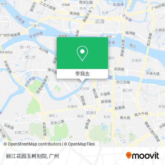 丽江花园玉树别院地图