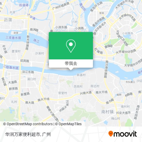 华润万家便利超市地图