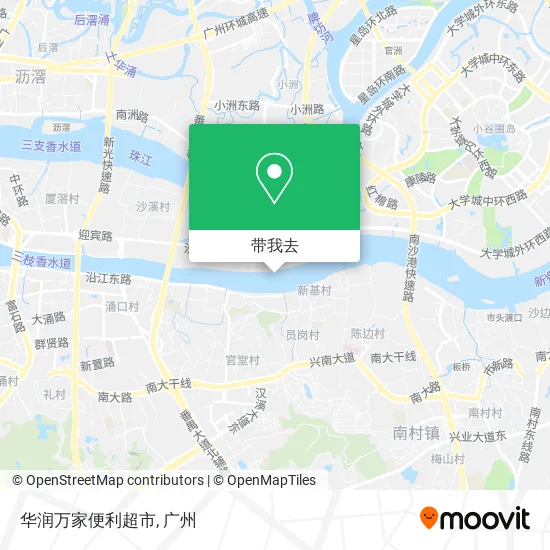 华润万家便利超市地图