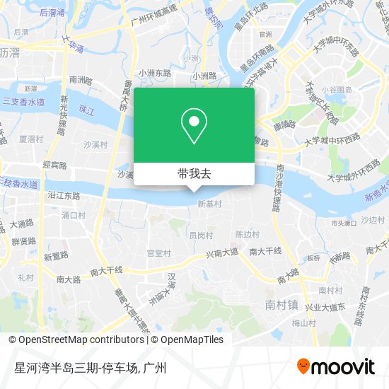 星河湾半岛三期-停车场地图