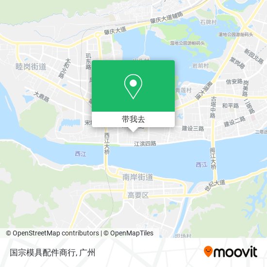 国宗模具配件商行地图