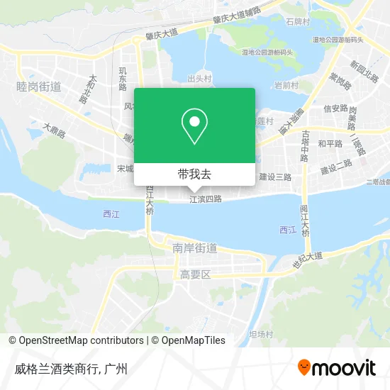 威格兰酒类商行地图
