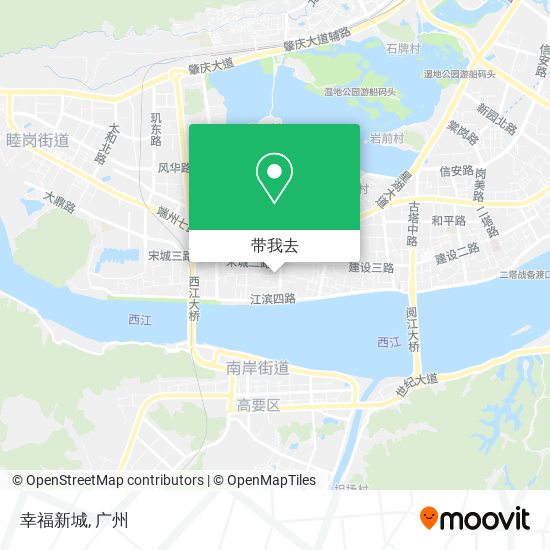 幸福新城地图