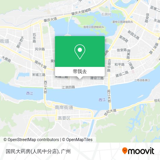 国民大药房(人民中分店)地图