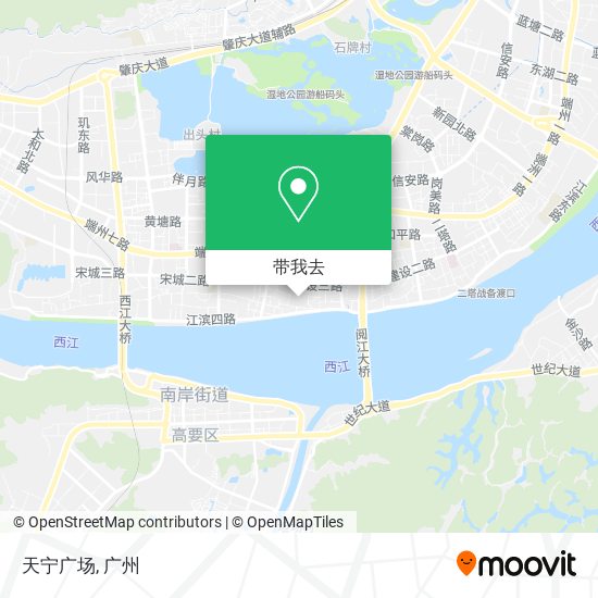 天宁广场地图