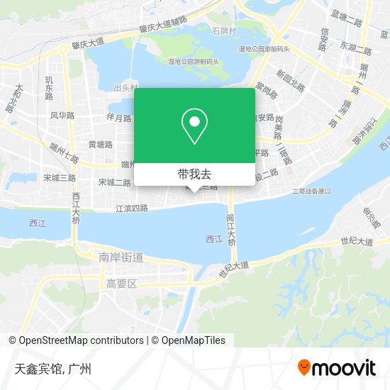 天鑫宾馆地图