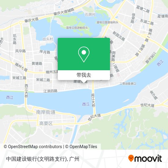 中国建设银行(文明路支行)地图