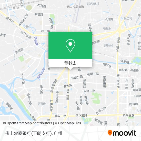 佛山农商银行(下朗支行)地图