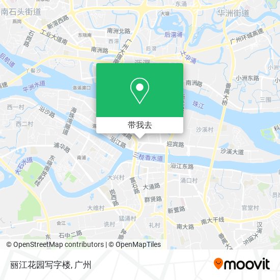 丽江花园写字楼地图