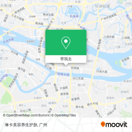 琳卡美容养生护肤地图