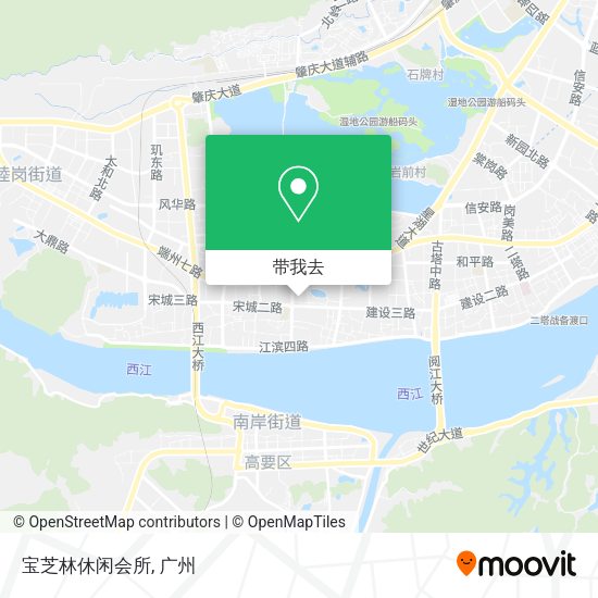 宝芝林休闲会所地图