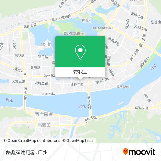 磊鑫家用电器地图