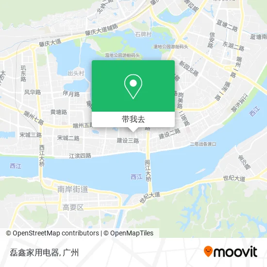 磊鑫家用电器地图