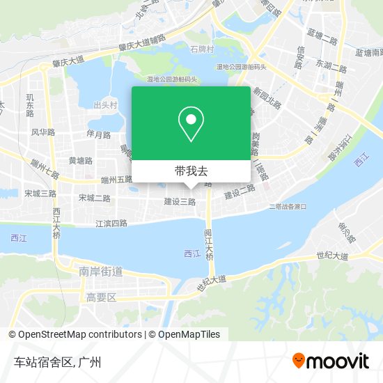 车站宿舍区地图