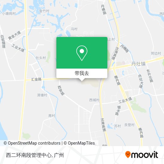 西二环南段管理中心地图