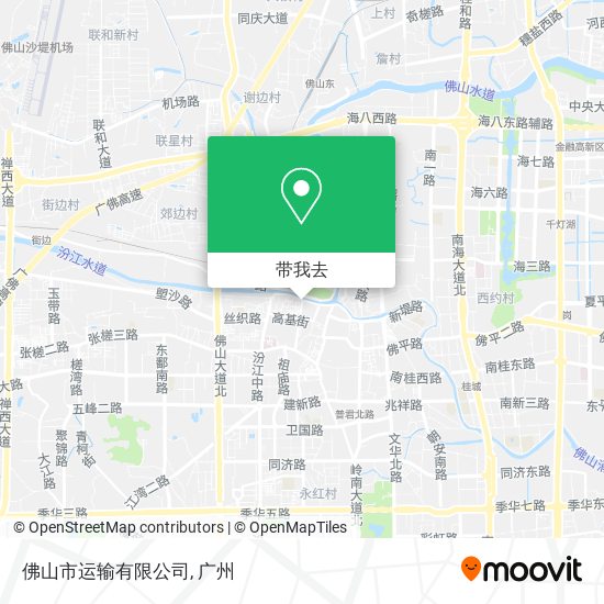 佛山市运输有限公司地图