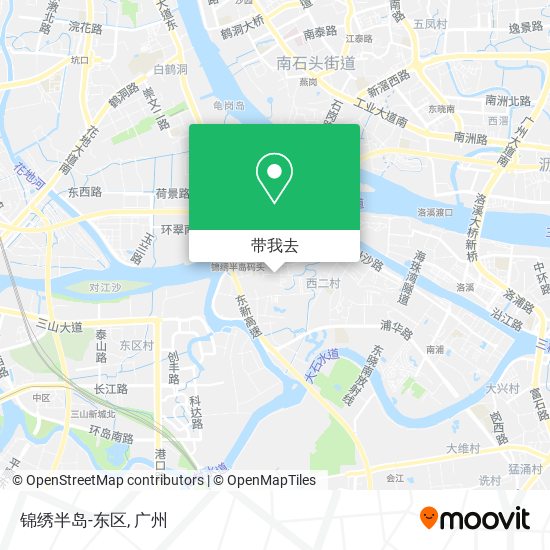 锦绣半岛-东区地图