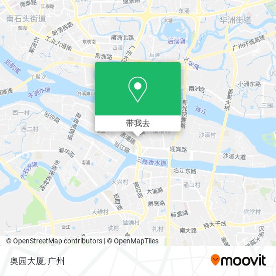 奥园大厦地图