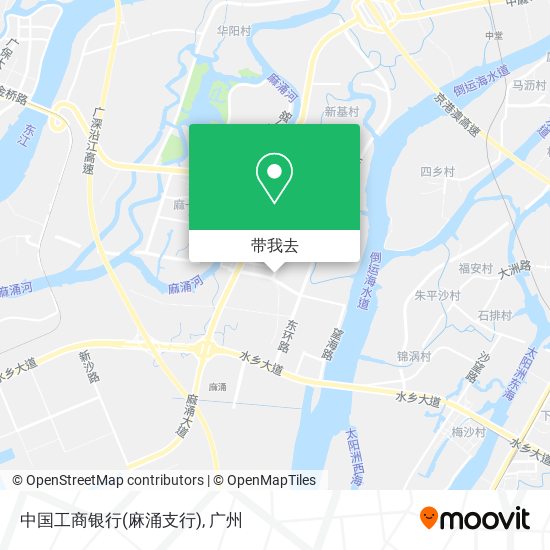 中国工商银行(麻涌支行)地图