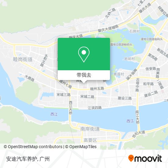 安途汽车养护地图