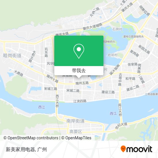 新美家用电器地图