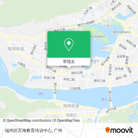 端州区百海教育培训中心地图