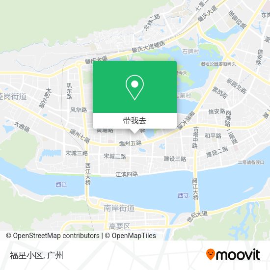 福星小区地图