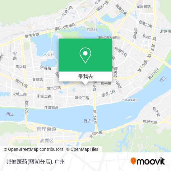 邦健医药(丽湖分店)地图