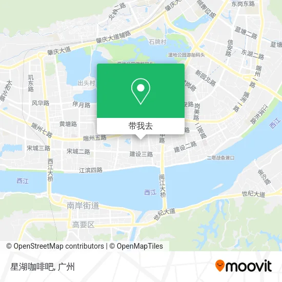 星湖咖啡吧地图