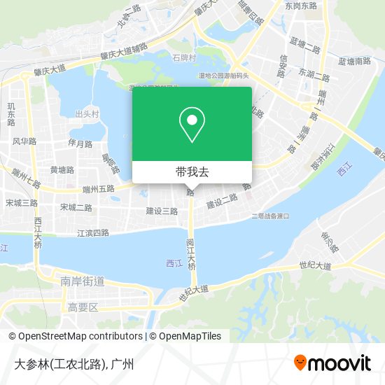 大参林(工农北路)地图