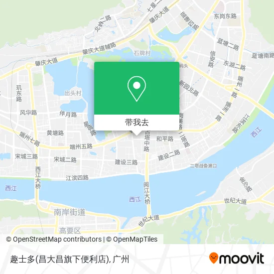 趣士多(昌大昌旗下便利店)地图